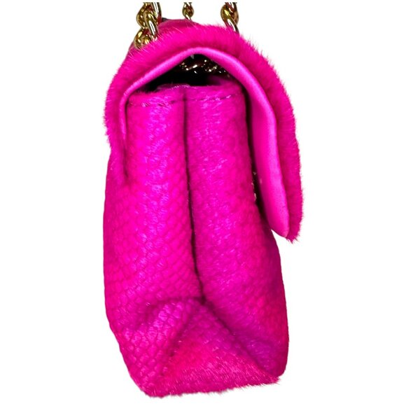 Kurt Geiger London Mini Kew Genuine Pony Hair Crossbody Bag - Picture 5 of 9